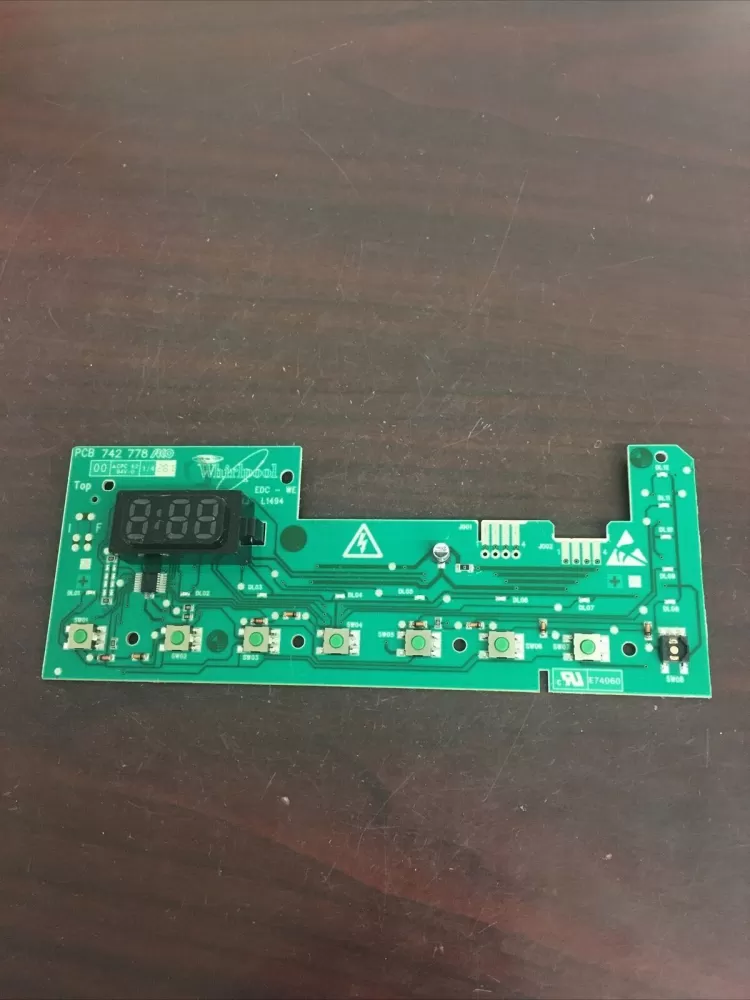 714484 Whirlpool Washer Board - Control