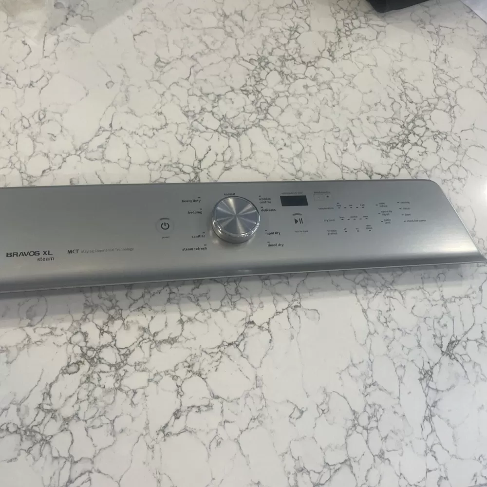 W10507962 Whirlpool Washer Fascia