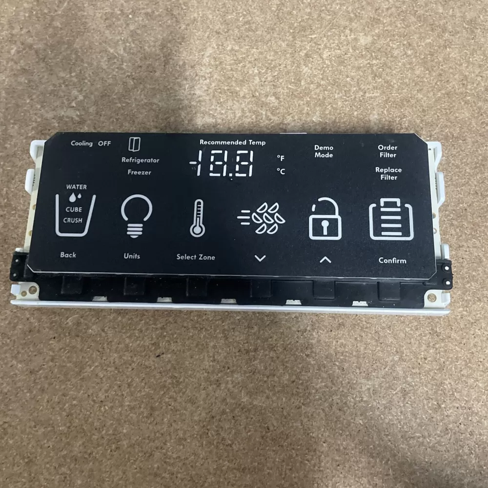 W10814041 Whirlpool Refrigerator Board - Display / Interface