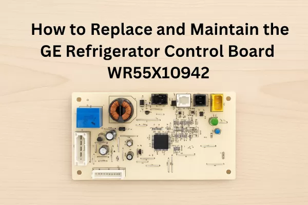 How to Replace the GE Refrigerator Control Board WR55X10942