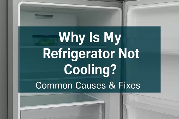 Why Is My Refrigerator Not Cooling? Common Causes & Fixes